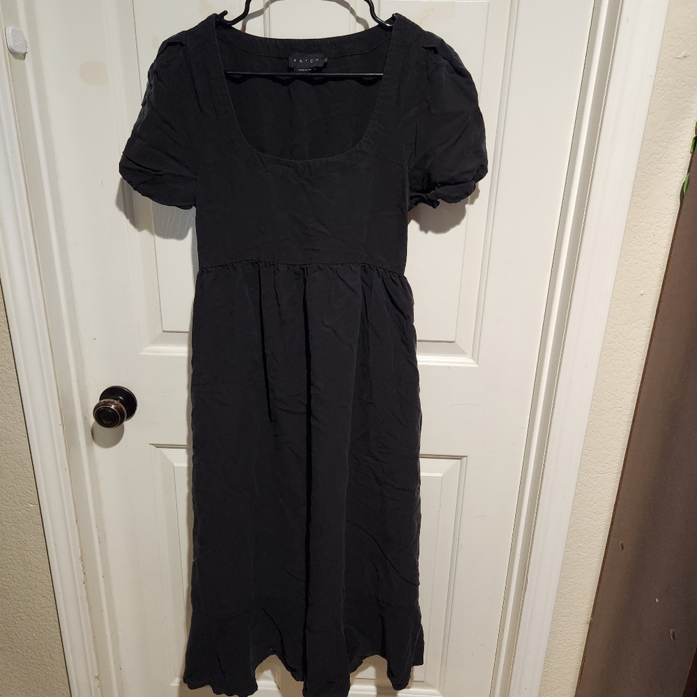 Hatch Black Midi Dress - Picture 5 of 11